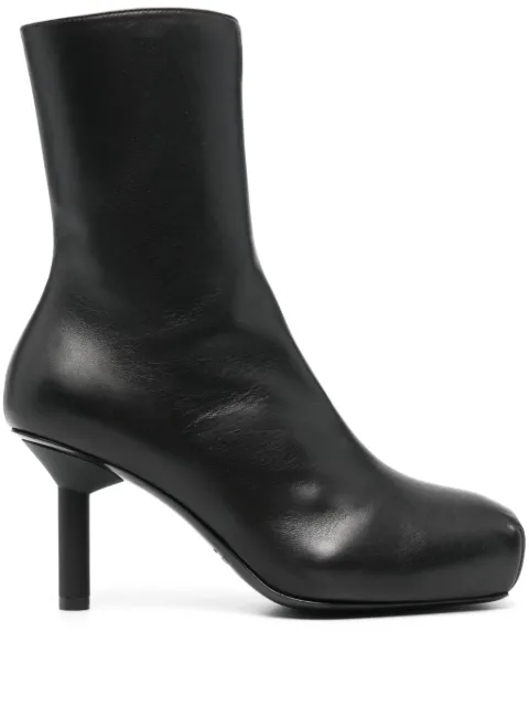ALAINPAUL 85mm leather boots Black S1WSO01