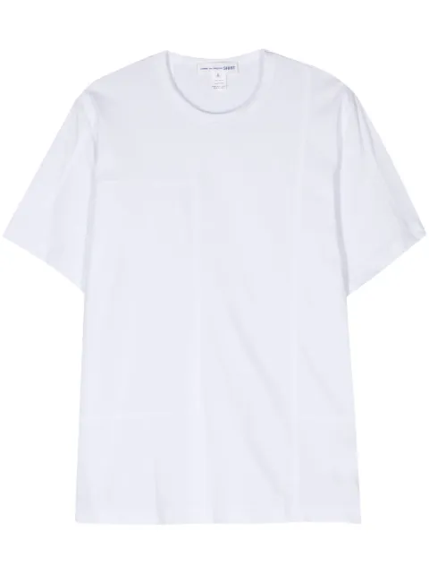 Comme Des Garçons Shirt crew-neck cotton T-shirt White FMT014
