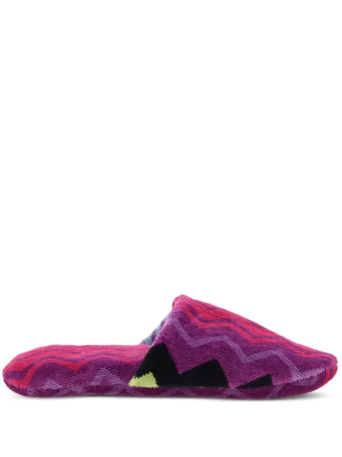 Missoni Home Giacomo slippers Pink 1D3OG00005
