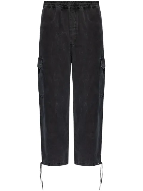 Études Studio Forum canvas cargo trousers Black E24MM490B00195