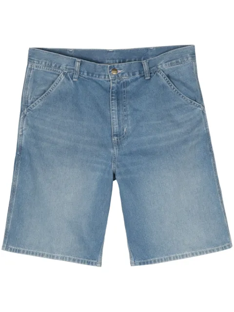 Carhartt WIP Simple denim shorts Blue I033333
