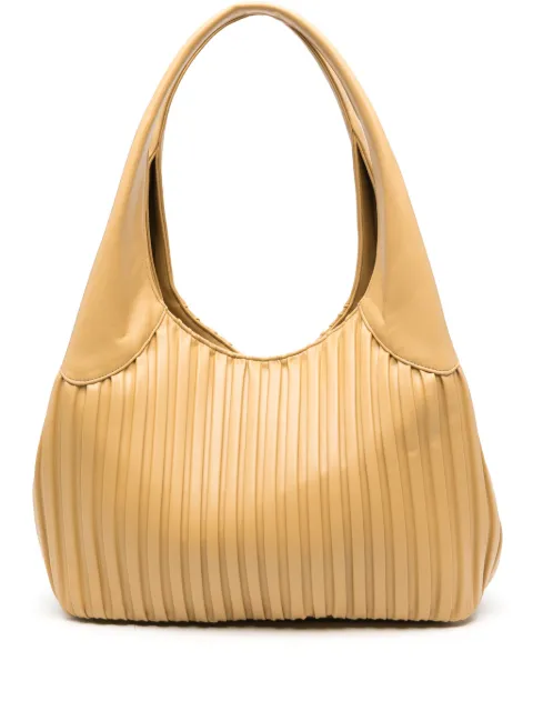 Themoirè Ninfa Plissé shoulder bag Yellow TMSS24NPL