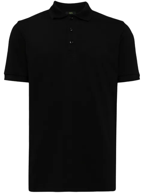 BOSS Paule stretch-cotton polo shirt Black 50511932