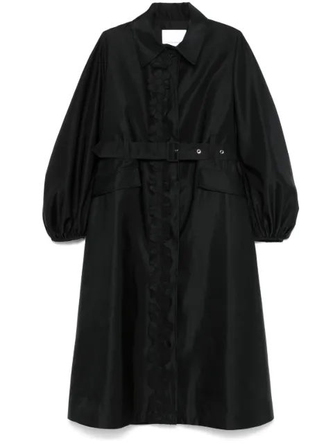 Cecilie Bahnsen Orah trench coat Black 324OTW20008