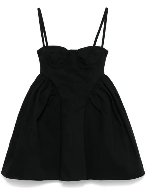 Cecilie Bahnsen Ovid mini dress Black 324RTW10028