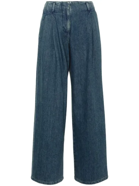 Golden Goose Flavia high-waisted straight-leg jeans Blue GWP01203P001484