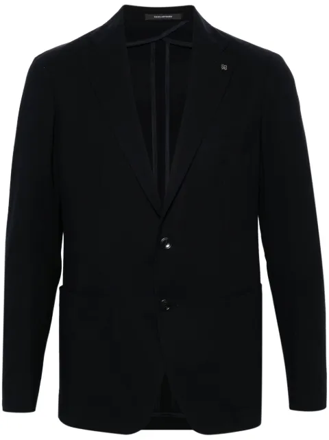 Tagliatore notched-lapels single-breasted blazer Blue 1SMC22K150075