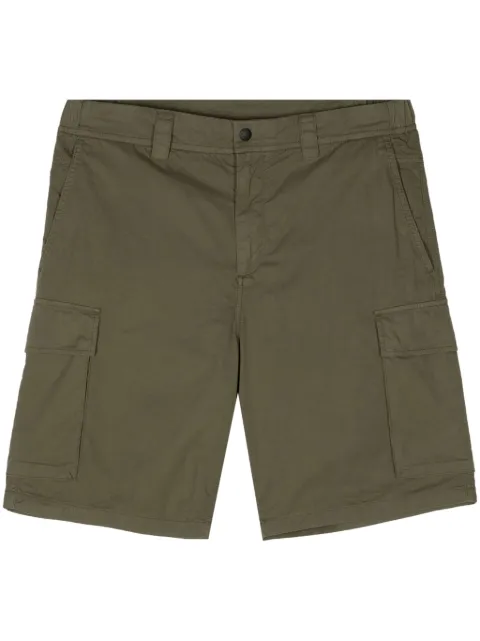Woolrich mid-rise cotton cargo shorts Green CFWOSH0051MRUT3665