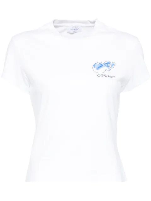 Off-White Bubble Fff T-shirt White OWAA112F24JER0030145