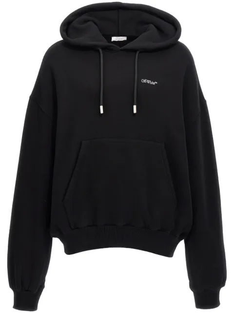Off-White 3D-logo hoodie Black OMBB118F24FLE0061001