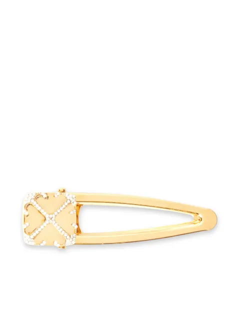 Off-White Arrow hair clip Gold OWOE003F24MET0017672