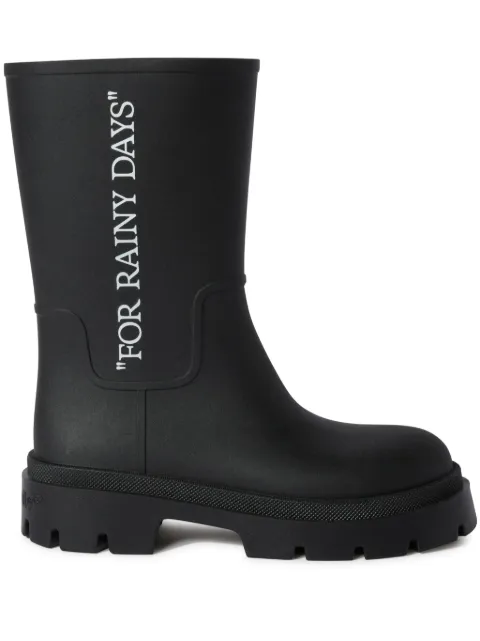 Off-White Reboot boots Black OMIE00BC99MAT0011001