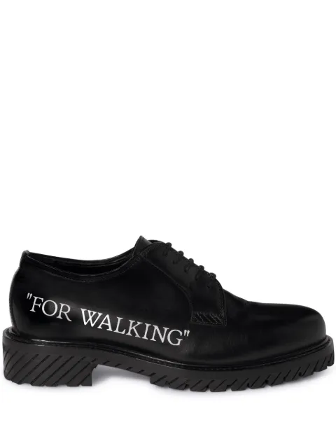 Off-White For Walking derby shoes Black OMIF028C99LEA0021001
