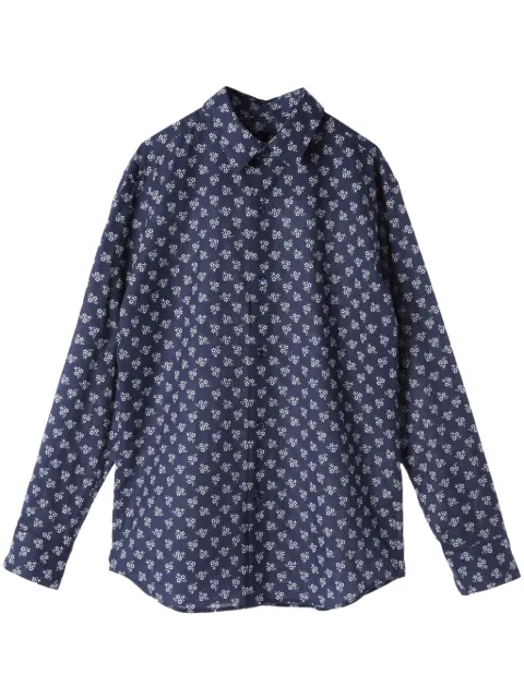 agnès b. Thomas floral-print shirt Blue JJ42IDI6