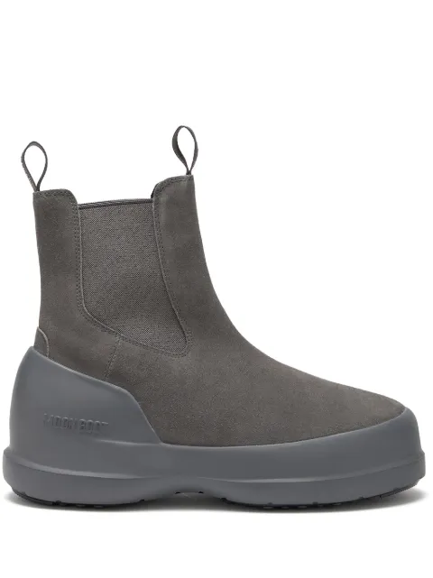 Moon Boot Luna logo-print boots Grey 80D2480050