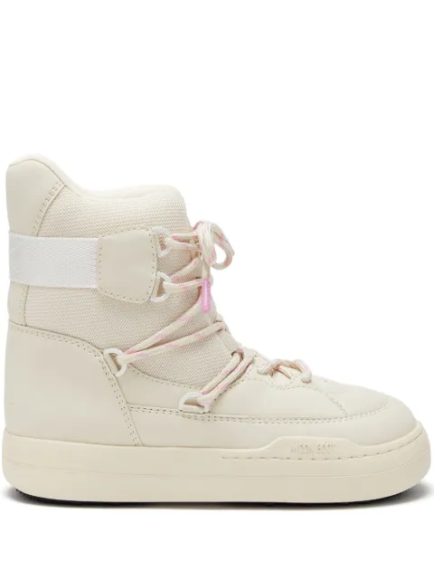 Moon Boot Park logo-print boots Neutrals 80D2470060