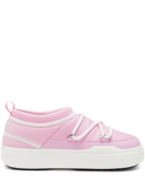 Moon Boot Park Icon logo-print sneakers Pink 80D2470070
