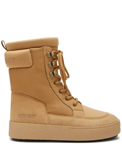 Moon Boot LTrack padded combat boots Brown 80D2450200