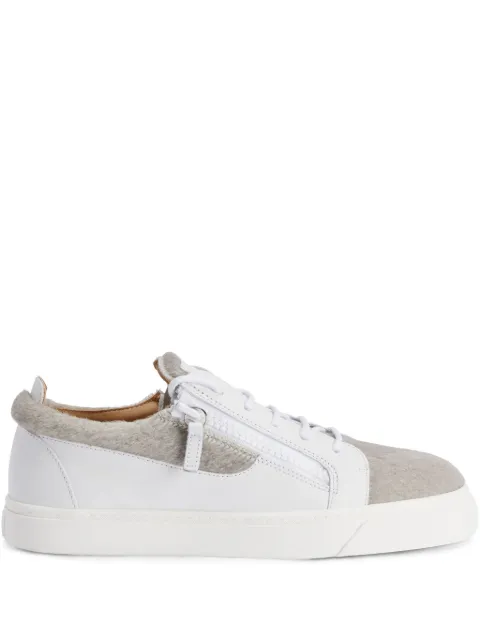 Giuseppe Zanotti Frankie double-zip low-top sneakers Grey RU00129K35