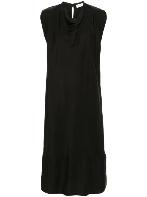 LEMAIRE short-sleeve dress Brown DR1055LF1126