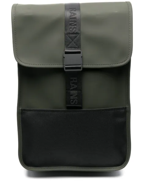 Rains small Trail waterproof backpack Green 14300