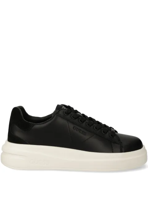 GUESS USA logo-debossed sneakers Black FLPVIBSUE12