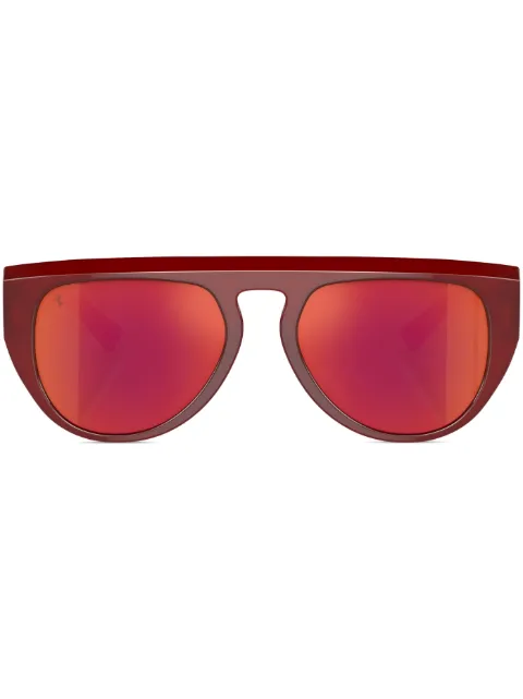 Ferrari oval-frame sunglasses Red FH2005U70969
