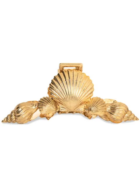 Jennifer Behr Oceane shell-design claw clip Gold 111HC1