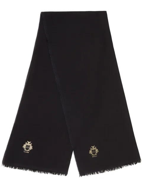 Bally x Adrien Brody Travel Collection scarf Blue MSC02IMO021