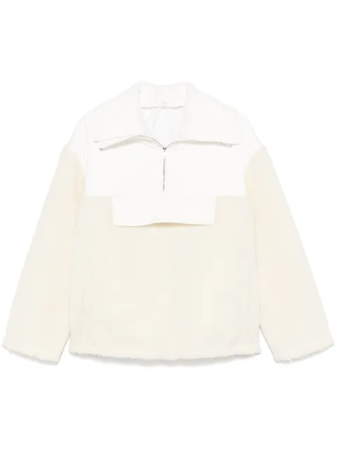 Gucci fleece zip hoodie White 792396XJGSH