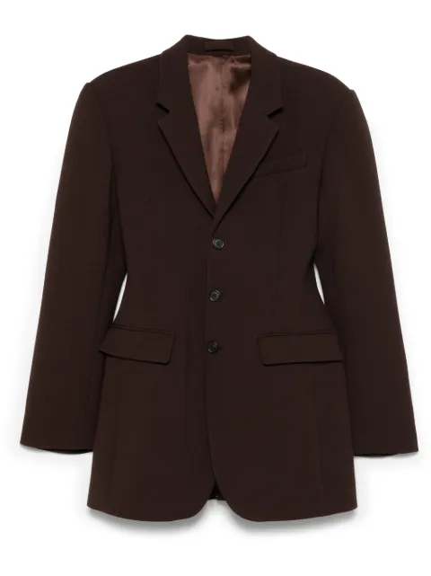WARDROBE.NYC longline blazer Brown W4060PC