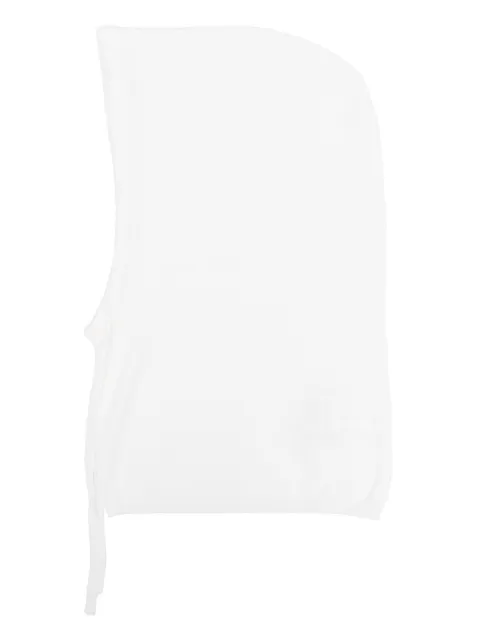 P.A.R.O.S.H. drawstring balaclava White LIME24D000533