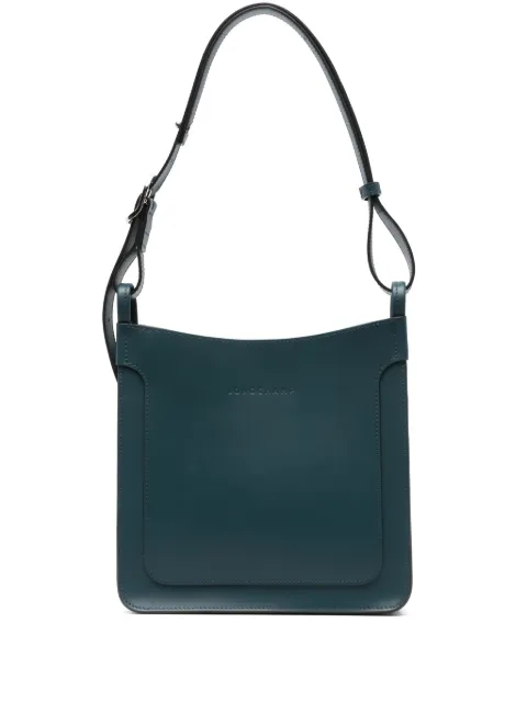 Longchamp small Le Foulonné leather shoulder bag Blue 10272HFI806