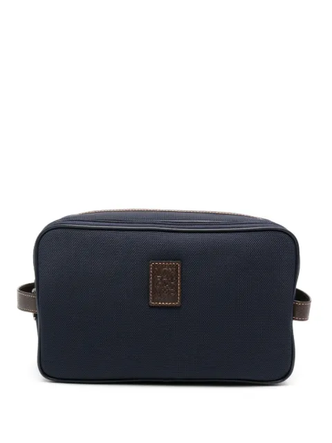 Longchamp medium Boxford makeup bag Blue L1005080127