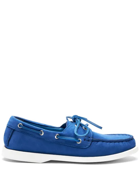 Scarosso Oprah suede loafers Blue OPRAHBOATBLUNUBU