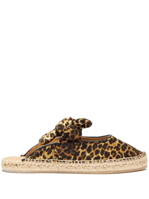 Scarosso Pina animal-print espadrilles Neutrals PINAESPALEOVELV