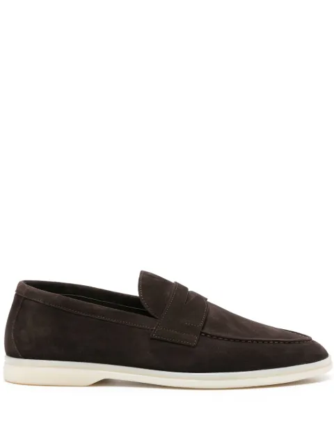 Scarosso Luciano suede loafers Brown LUCIANOLOAFBROSUED