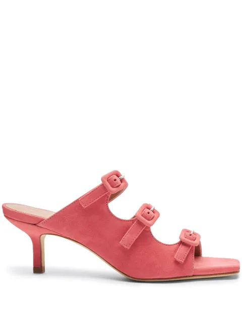 Scarosso Manuela 60mm suede sandals Pink MANUELASANDPINSUED