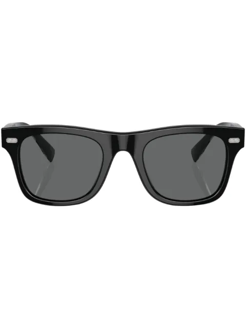 Brunello Cucinelli BC4002S Mr.Brunello rectangle-frame sunglasses Black BC4002S1003B1