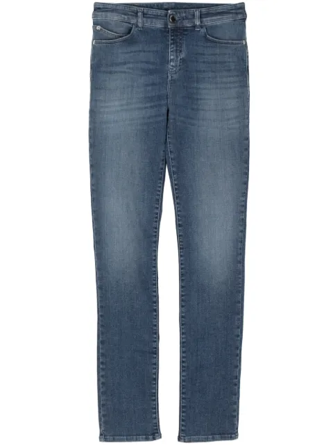 Emporio Armani high-waist skinny-fit jeans Blue 3D2J182DM3Z