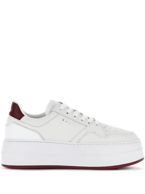 Hogan H670 flatform leather sneakers White HXW6700FK80SUO
