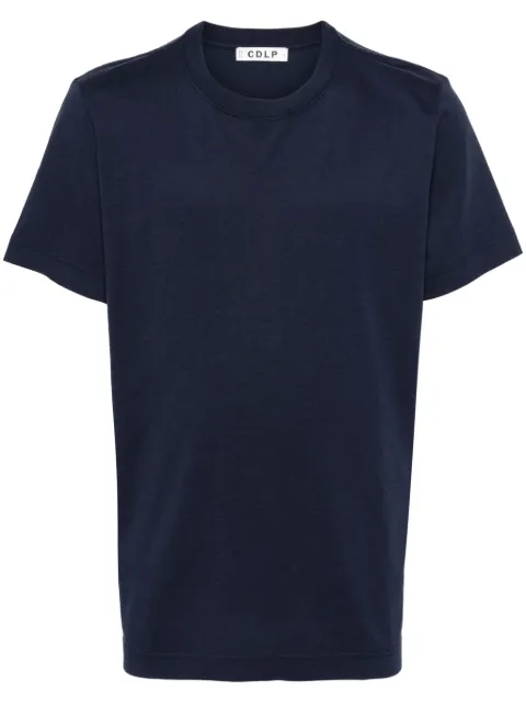 CDLP crew-neck short-sleeve T-shirt Blue MTO016012101