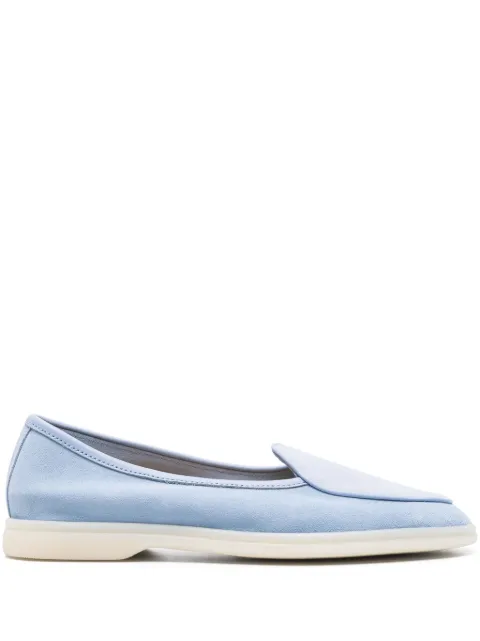 Scarosso Livia suede loafers Blue LIVIALOAFLBLSUED