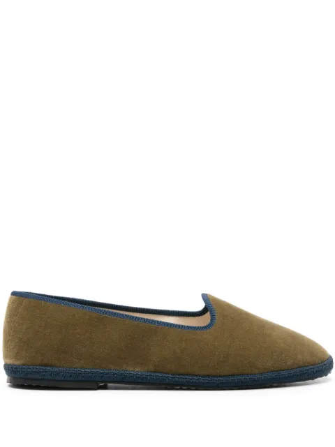 Scarosso William IV velvet loafers Green WILLIAMIV