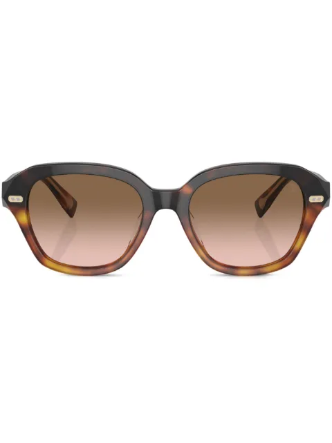 Brunello Cucinelli BC4004S round-frame sunglasses Brown BC4004S102851
