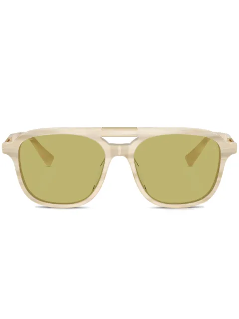 Brunello Cucinelli Sartorial Sunset sunglasses Yellow BC4001S10024C