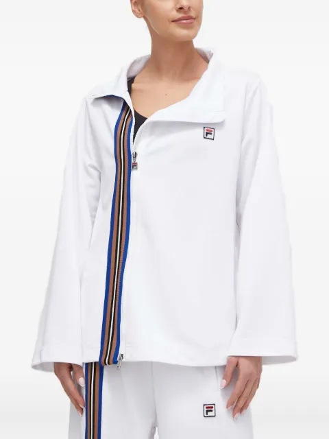 Fila striped zip top White TW411146