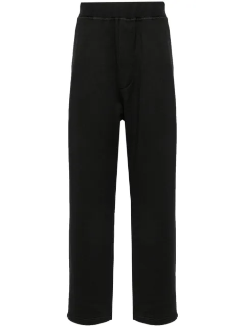 DSQUARED2 logo-appliqué straight-leg track pants Black S74KB0862S25551