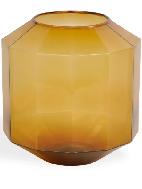 XLBoom medium Bliss glass vase (20cm x 20cm) Neutrals XLBA1730260
