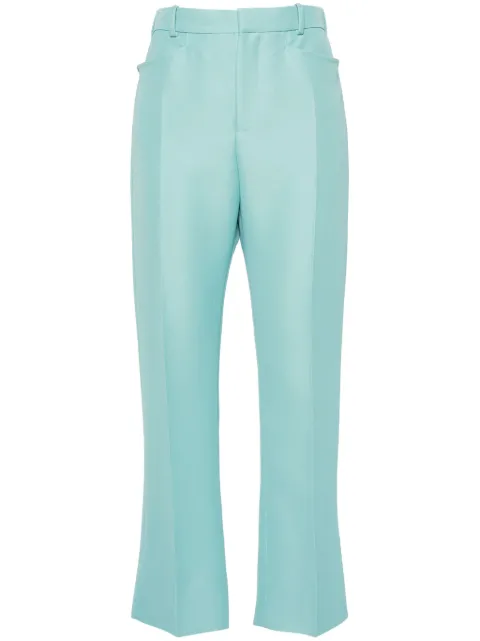 TOM FORD tailored straight-leg trousers Blue PAW558FAX1176